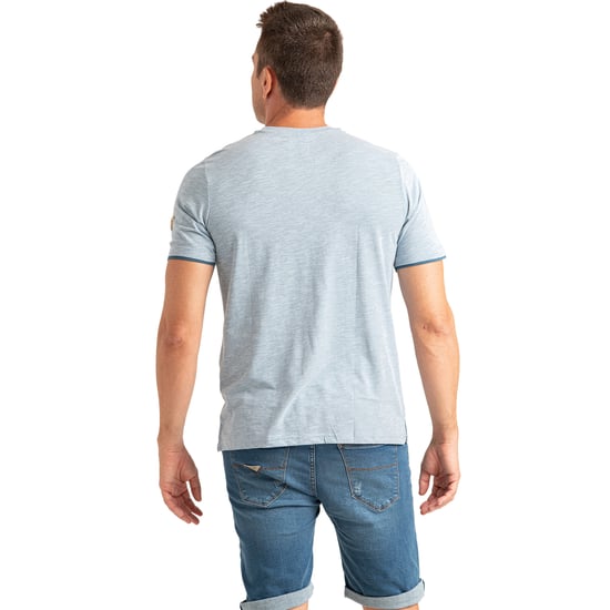 Camiseta de manga corta micro-rayas para hombre PRI2532 - Image 5