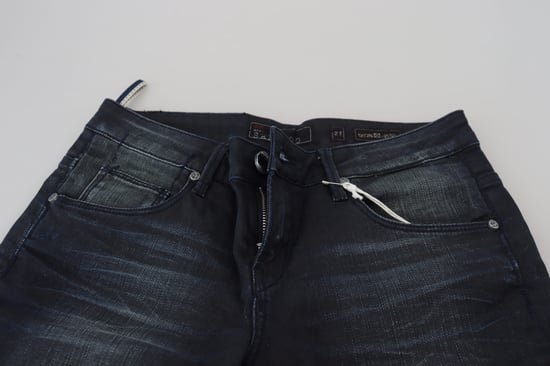 Jeans ajustados de mezclilla con elasticidad - Image 4