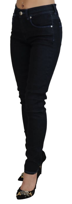 Jeans de Tiro Bajo en Tono Oscuro - Image 2