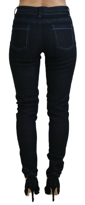 Jeans de Tiro Bajo en Tono Oscuro - Image 3