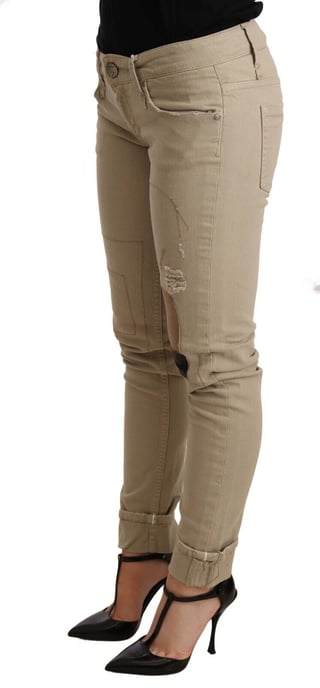 Jeans Skinny Acht Con Detalles Con Parches Desgastados - Image 2