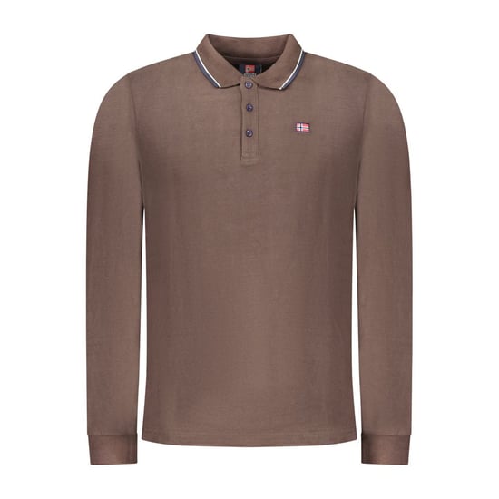 Polo de Algodón para Hombre Marrón Norway 1963 - Image 1
