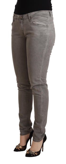 Jeans Grises de Pierna Recta Estilo Pan71841 - Image 2