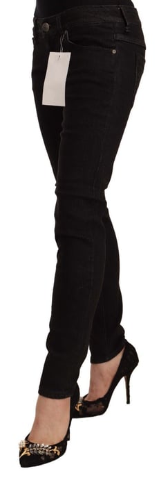Jeans Ajustados Acht Negros - Image 2