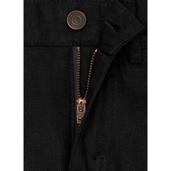 Jeans ajustados de algodón negro Celine - Image 3