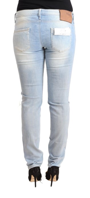 Jeans de pierna recta de lavado claro - Image 3