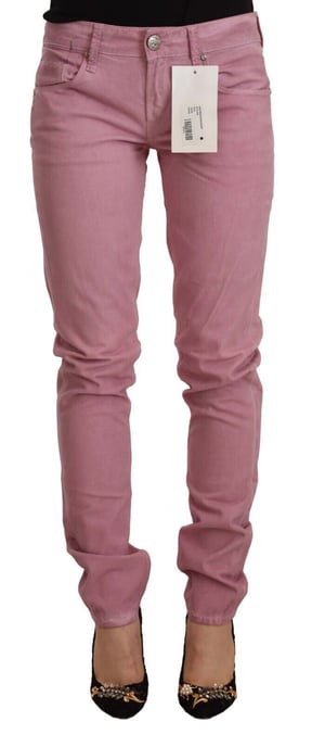 Jeans Rosa Estilo Casual - Image 1