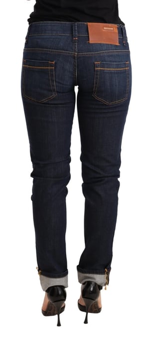 Jeans ajustados con dobladillo vuelto - Image 2