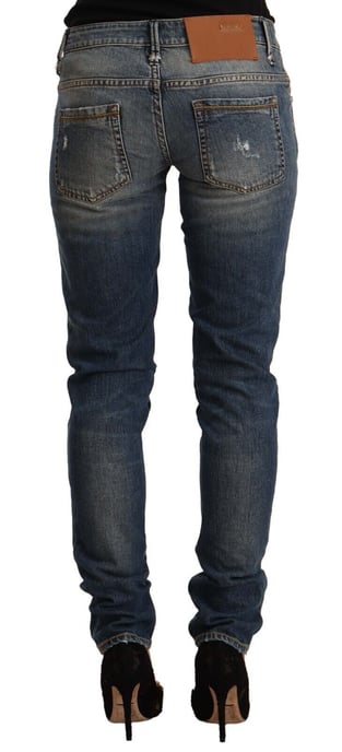 Jeans Ajustados Desgastados - Image 3