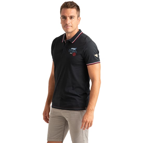 Camisa Polo de Algodón de Manga Corta para Hombre PRI2642 - Image 1