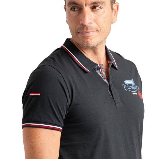 Camisa Polo de Algodón de Manga Corta para Hombre PRI2642 - Image 4