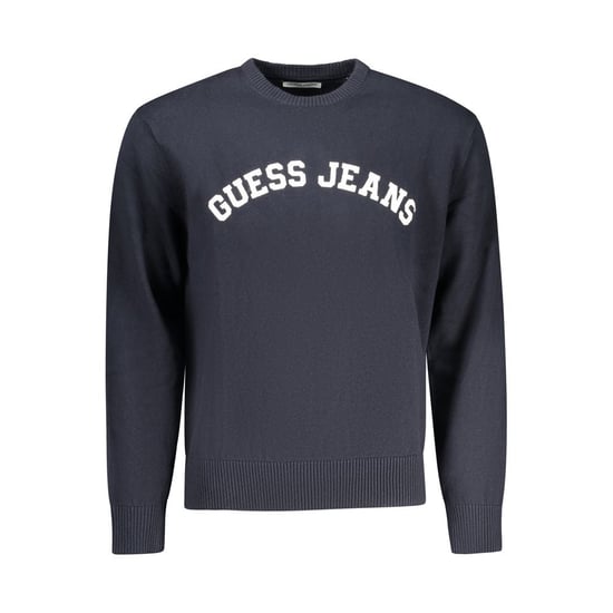 Suéter de hombre azul de algodón Guess Jeans - Image 1