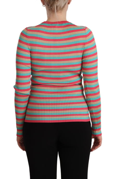 Dolce Gabbana Tsh7618 Top de Punto Acanalado - Image 3
