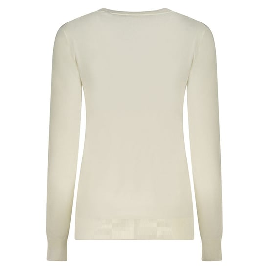 Camiseta de Manga Larga de Viscosa Blanca para Mujer de Guess Jeans - Image 2