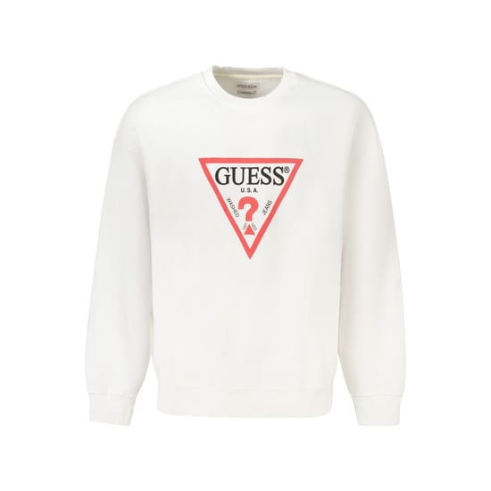 Suéter de Hombre de Algodón Blanco Guess Jeans - Image 1
