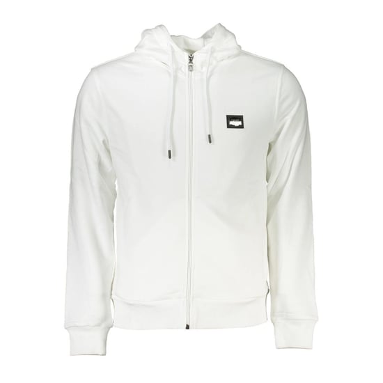 Sudadera con capucha blanca de algodón para hombre Cavalli Class - Image 1