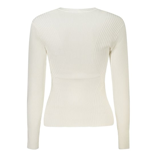 Suéter de Viscosa Blanca para Mujer Guess Jeans - Image 2