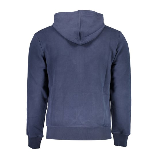 Suéter con capucha para hombre en algodón azul La Martina - Image 2