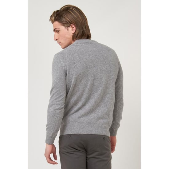 Sudadera de lana gris gas - Image 2