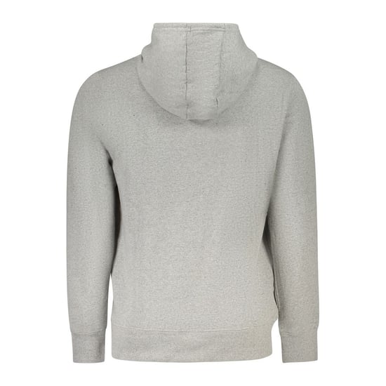 Sudadera con capucha de algodón gris para hombres de Accademia Militare - Image 2