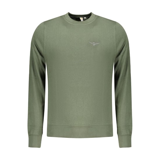Sudadera de algodón para hombres Accademia Militare Verde - Image 1