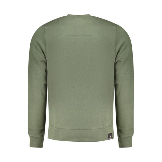 Sudadera de algodón para hombres Accademia Militare Verde - Image 2