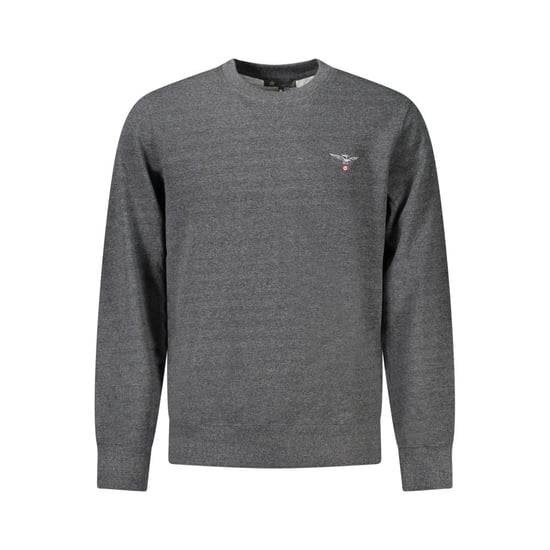 Sudadera Masculina de Algodón Reciclado Grigio de la Accademia Militare - Image 1