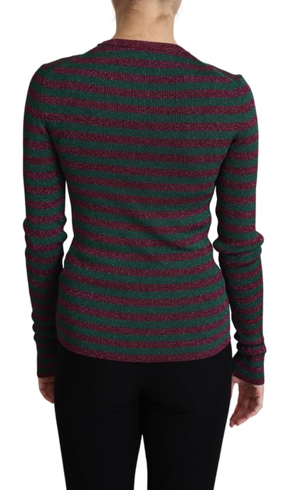 Jersey de Punto Rayado Metálico Tsh4773 - Image 2