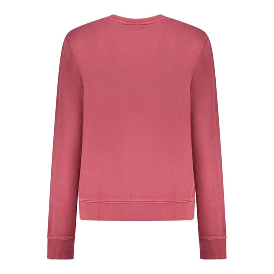Sudadera de algodón roja Guess Jeans para mujer - Image 2