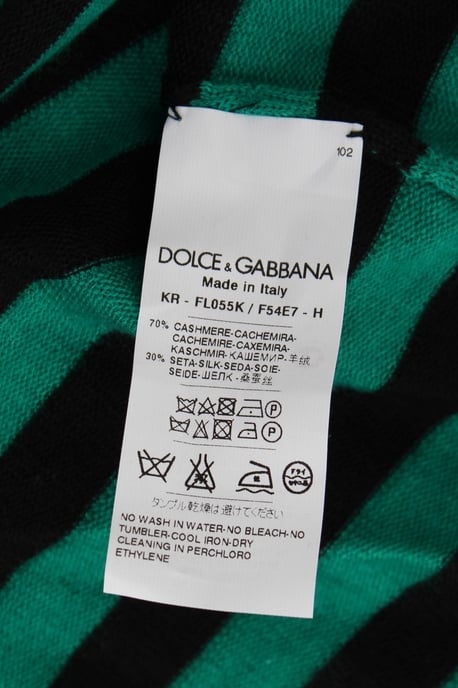 Suéter de punto a rayas de manga larga - Image 6