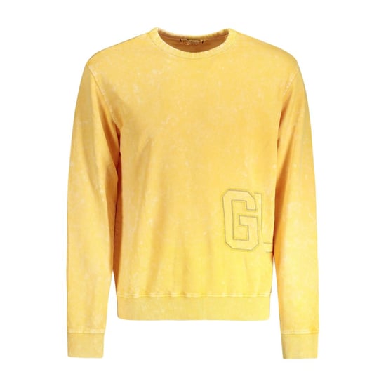 Sudadera de Algodón Amarilla para Hombre Guess Jeans - Image 1