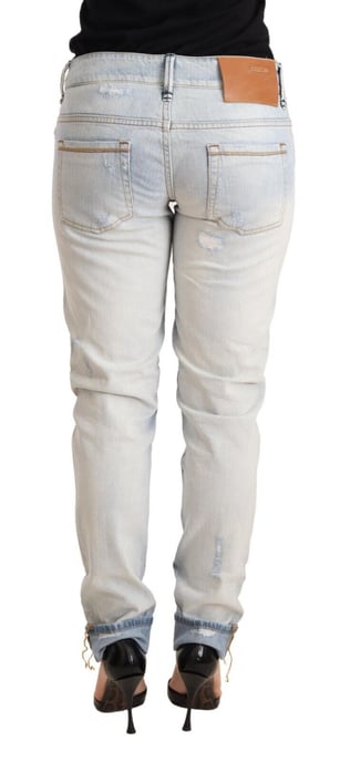 Jeans Straight Leg Acht Desgastados - Image 2