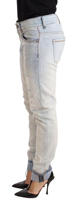 Jeans Straight Leg Acht Desgastados - Image 4