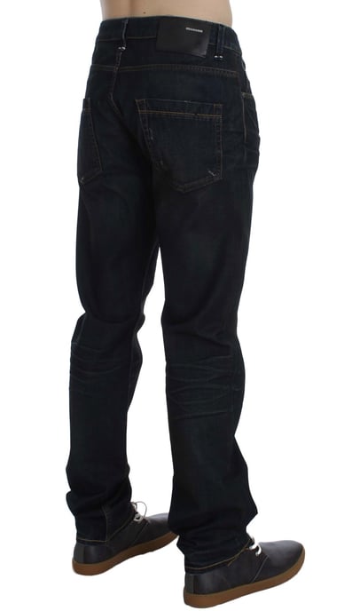 Jeans de pierna recta en tono oscuro - Image 2