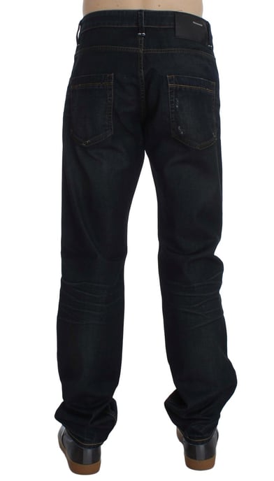 Jeans de pierna recta en tono oscuro - Image 4