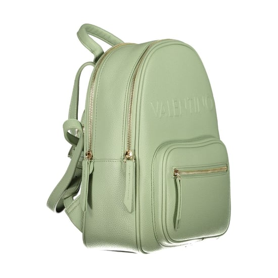 Mochila para mujer de poliuretano verde Mario Valentino - Image 3