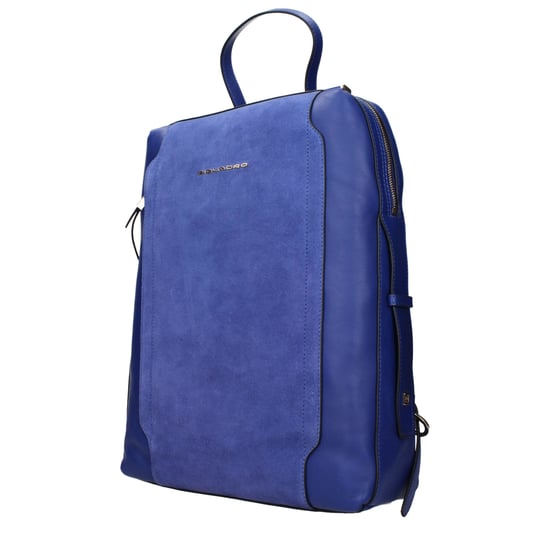 Mochila de Cuero Azul Piquadro - Image 2