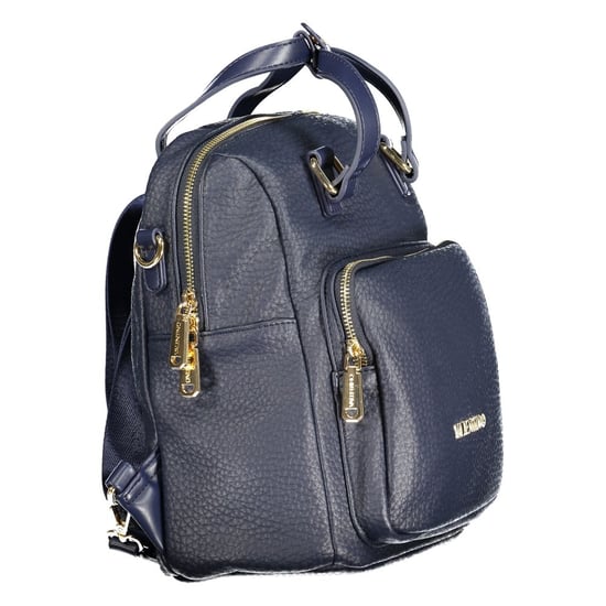 Mochila de Mujer de Poliuretano Azul Mario Valentino - Image 3
