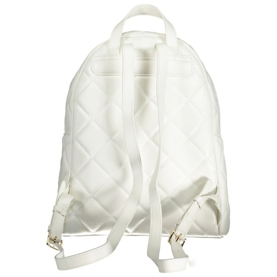 Mochila de mujer de poliuretano Mario Valentino Bianco - Image 2