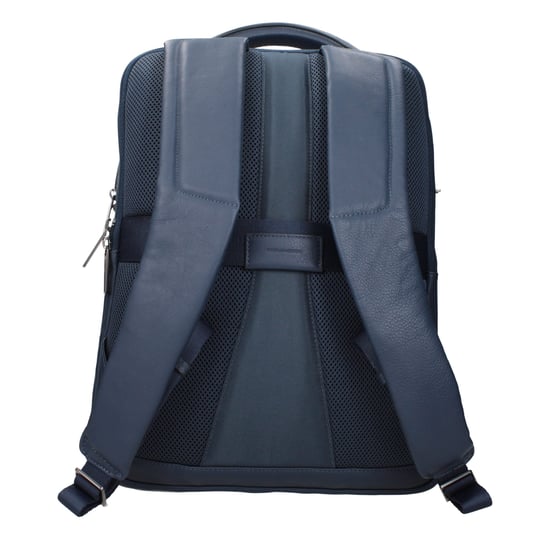 Mochila de Cuero Azul Piquadro - Image 3