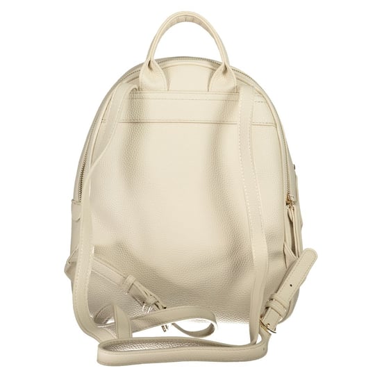 Mochila de mujer de poliuretano beige Mario Valentino - Image 2