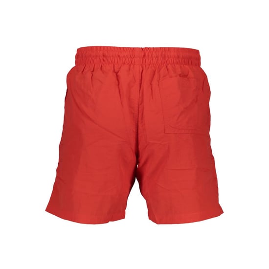 Noruega 1963 Rosso Poliammide Bañador Boxer para Hombre - Image 3