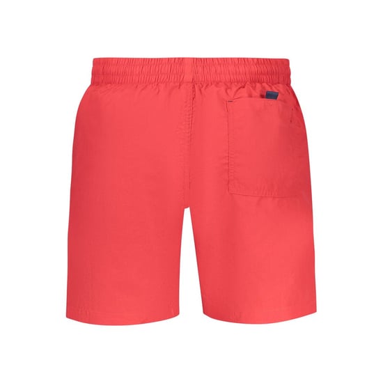Noruega 1963 Boxer de Baño para Hombre en Poliamida Roja - Image 2