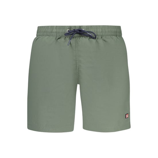 Noruega 1963 Verde Poliammida Boxer de Baño para Hombre - Image 1