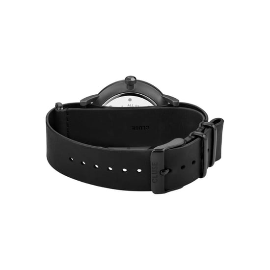 Reloj de vestir de cuero negro Cluse - Image 2