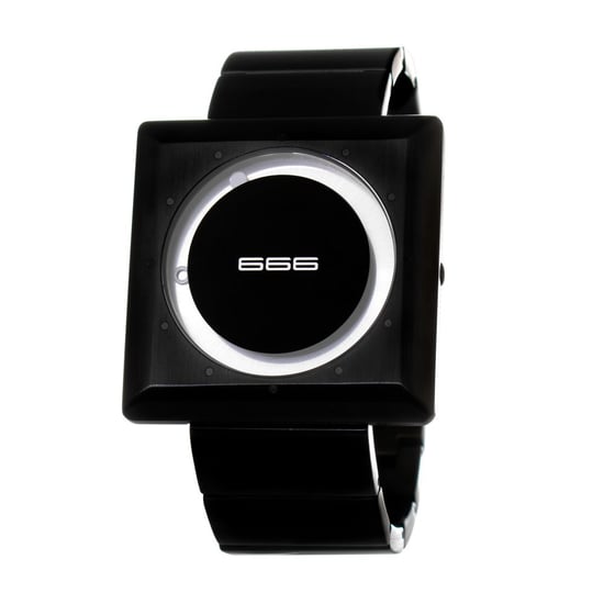 Reloj de Vestir de Acero Inoxidable Negro 666BARCELONA - Image 1