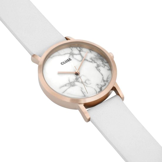 Reloj de Vestir de Cuero Blanco Cluse - Image 1