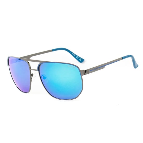 Gafas de sol de metal gris Guess - Image 1