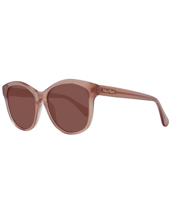 Gafas de sol de plástico marrón Max Mara - Image 1