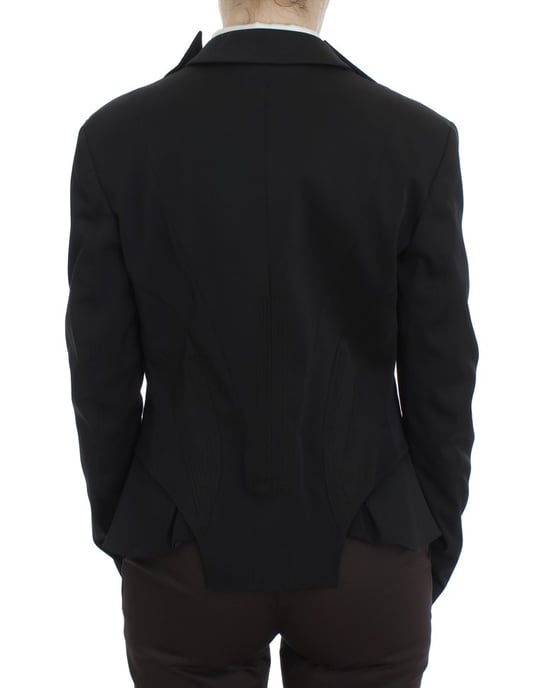 Blazer Ajustado de Mangas Largas con Cinta en la Cintura - Image 4